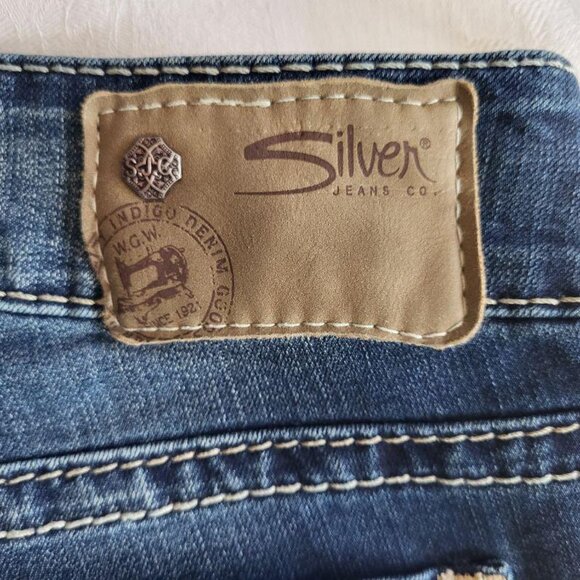 Silver Suki Mid Slim Bootcut Jeans - W27/L30 - Picture 7 of 13